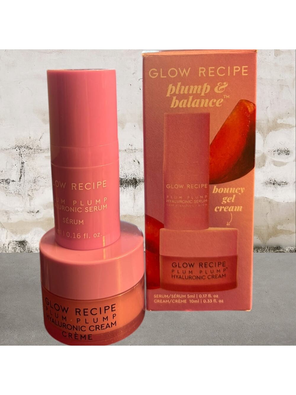 Glow Recipe Plump & Balance Kit NIB